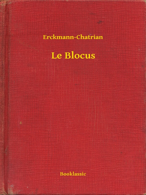 Title details for Le Blocus by Erckmann-Chatrian - Available